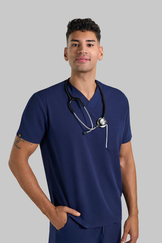 men's hope scrub top