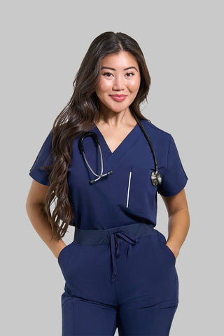 women's hope scrub top