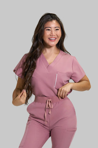 women's hope scrub top